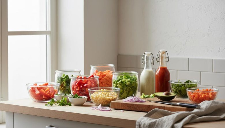 How to Prep Light Veggie Meals in Advance