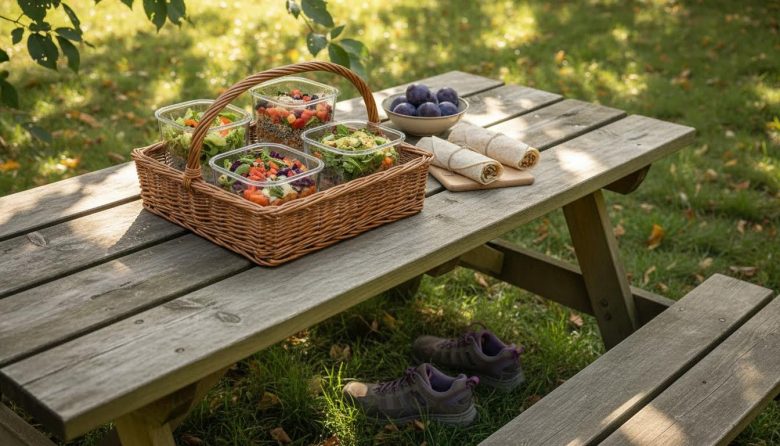 Weekly Plan for Balanced Meals and Gentle Walks